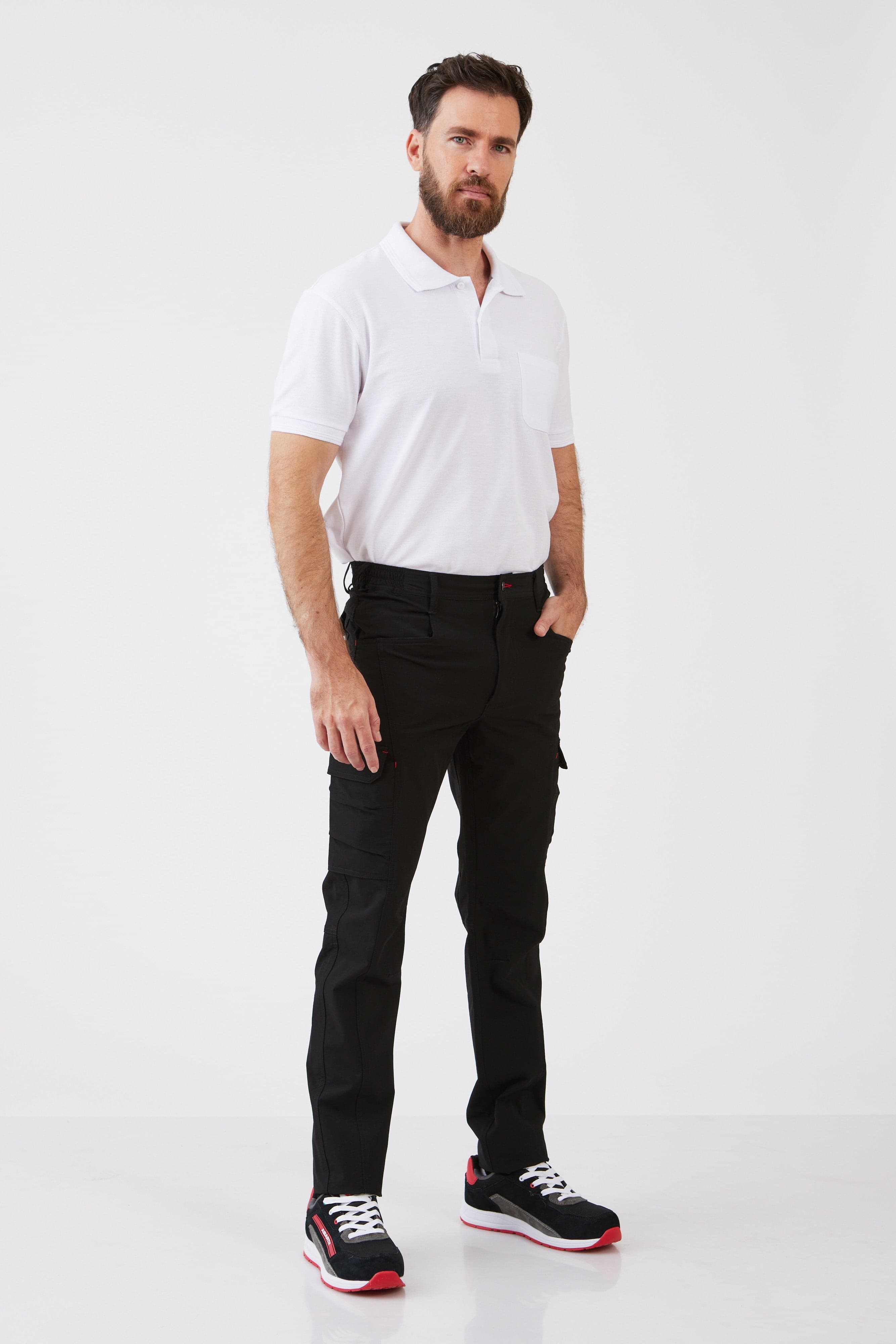 מכנסי דגמ"ח Australian בגזרה צרה - שחור WECAMP