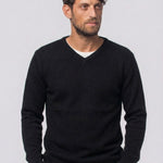 סריג אלגנט לגברים - שחור WORKER