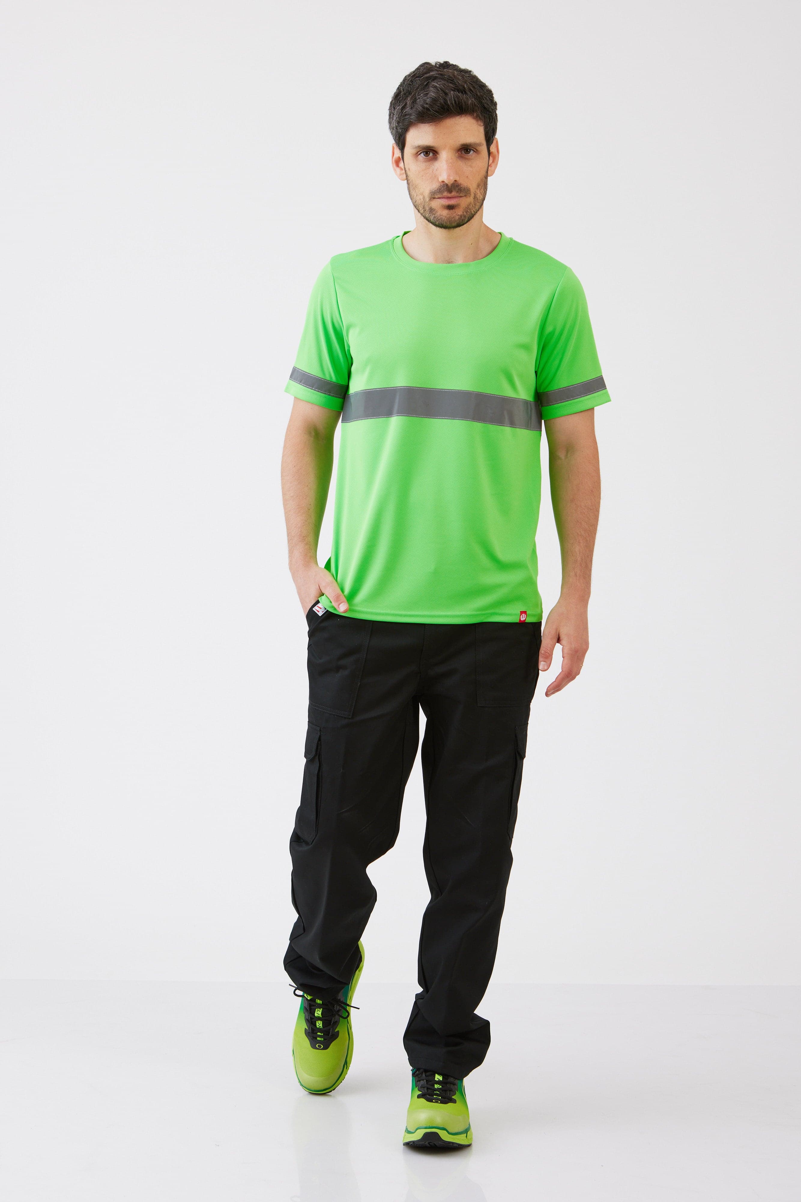 מכנסי דגמ"ח אינדיאני מידות גדולות במיוחד - שחור WORKER