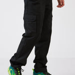 מכנסי דגמ"ח אינדיאני מידות גדולות - שחור WORKER