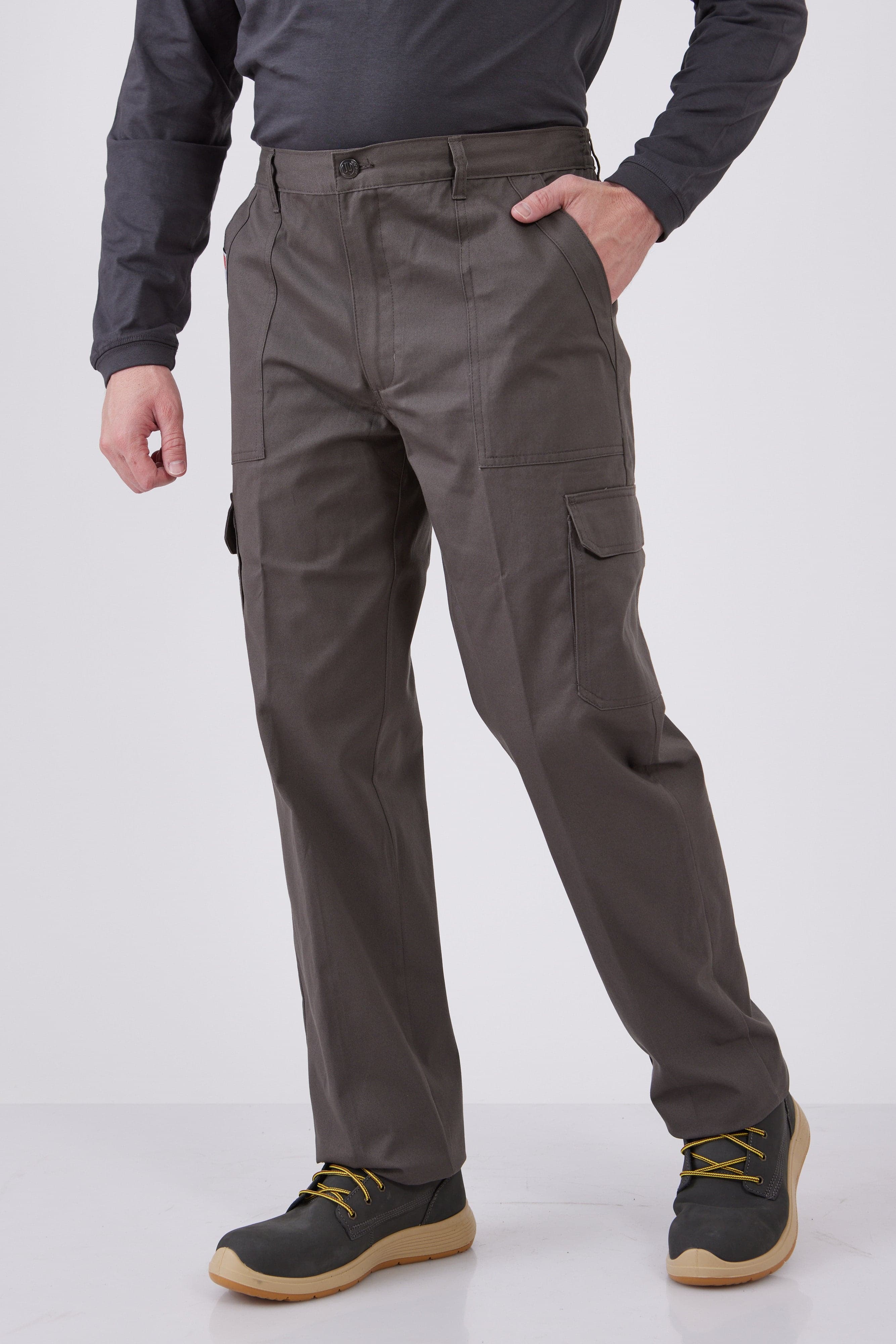 מכנסי דגמ"ח אינדיאני - זית WORKER