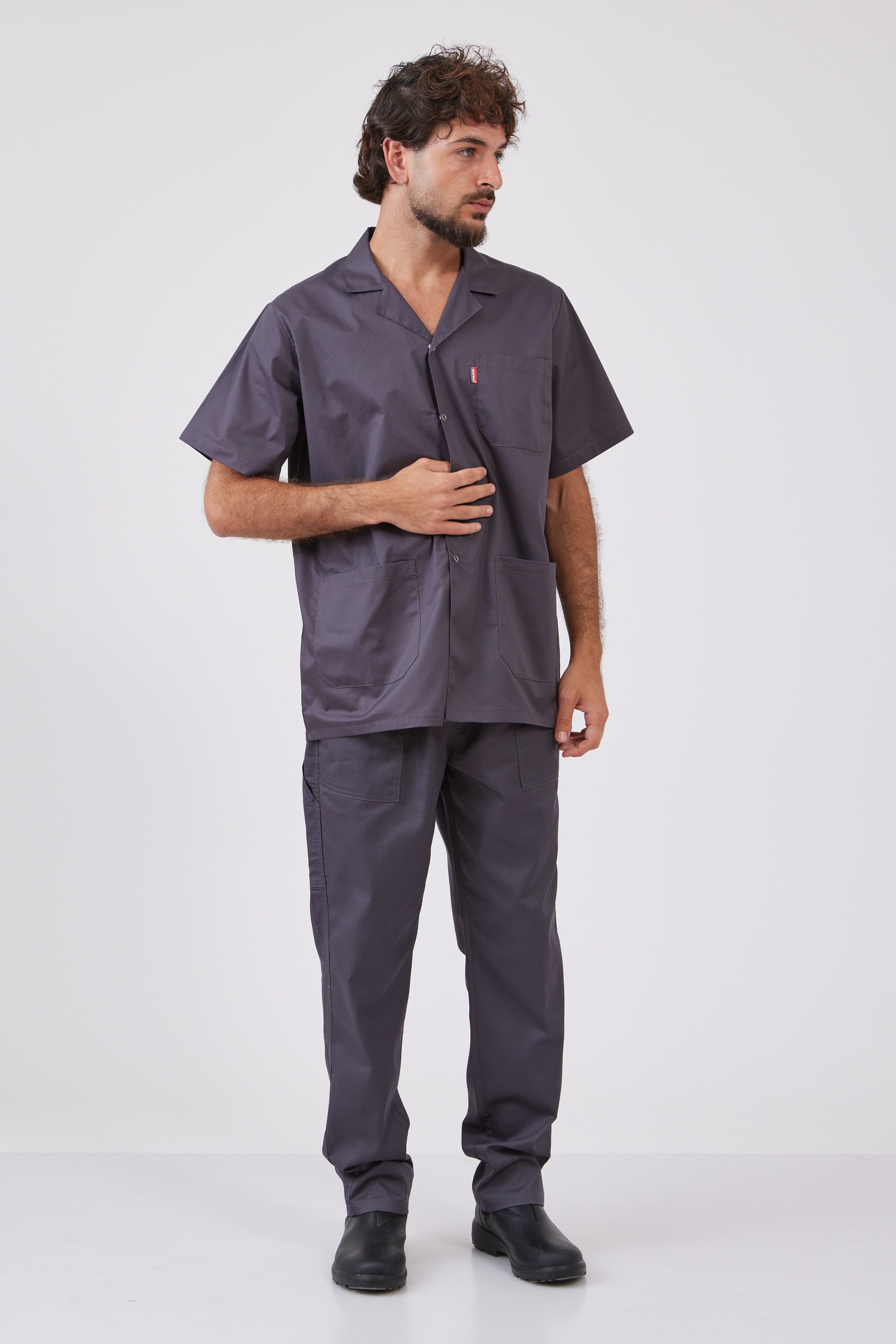 מקטורן דיאולן שרוול קצר - אפור WORKER