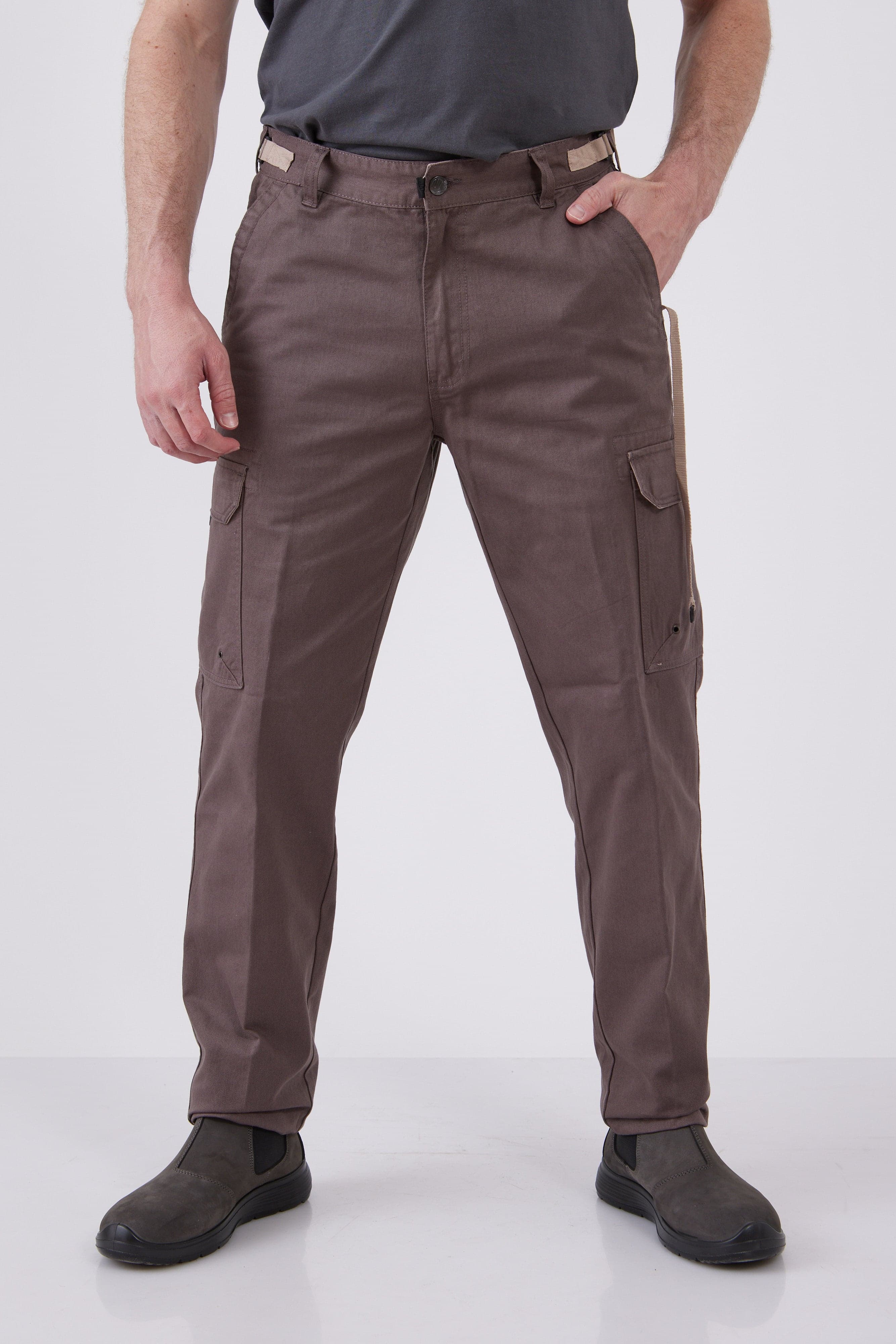 מכנסי דגמ"ח מאונטיין - זית WORKER