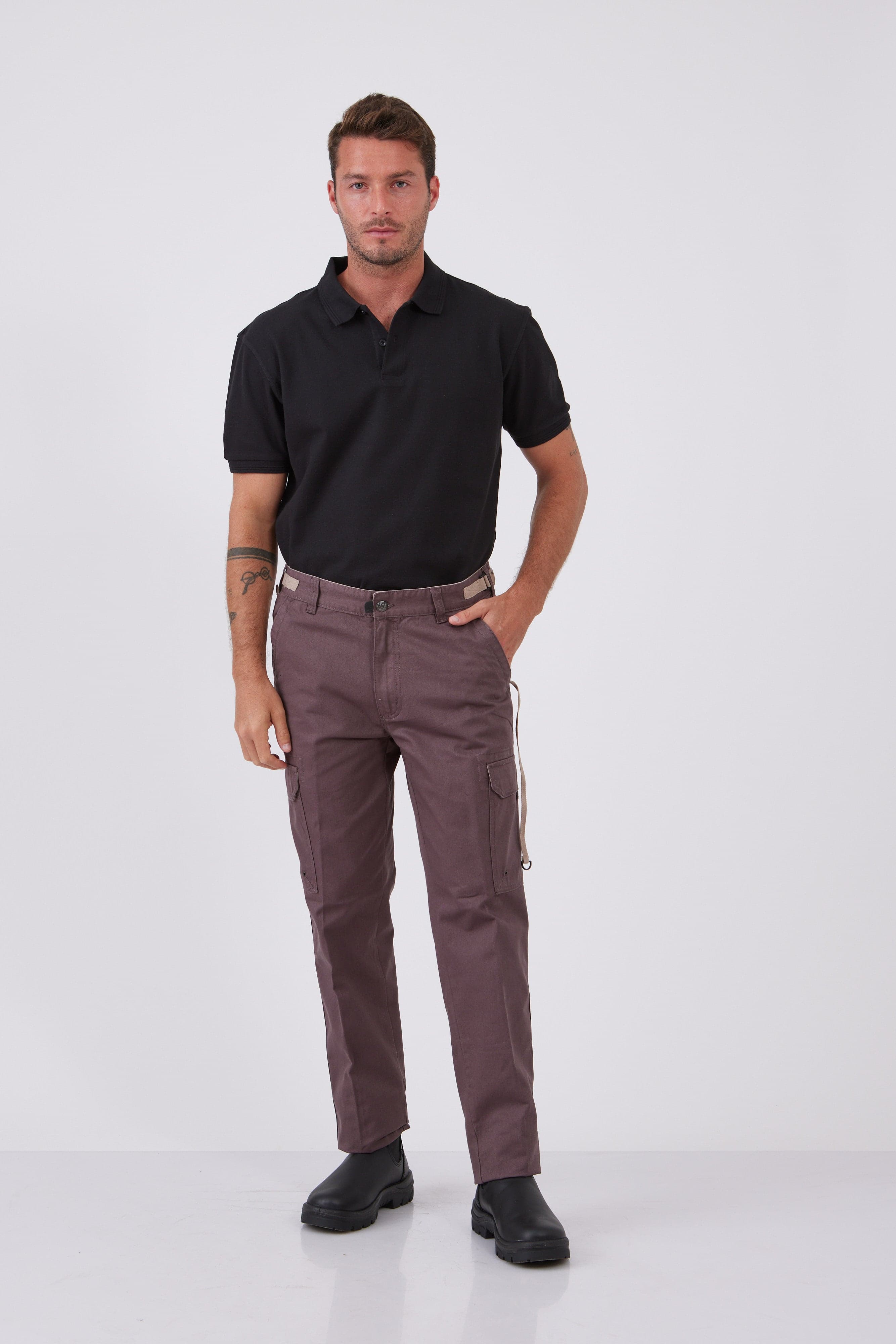 מכנסי דגמ"ח מאונטיין - אפור עכבר WORKER