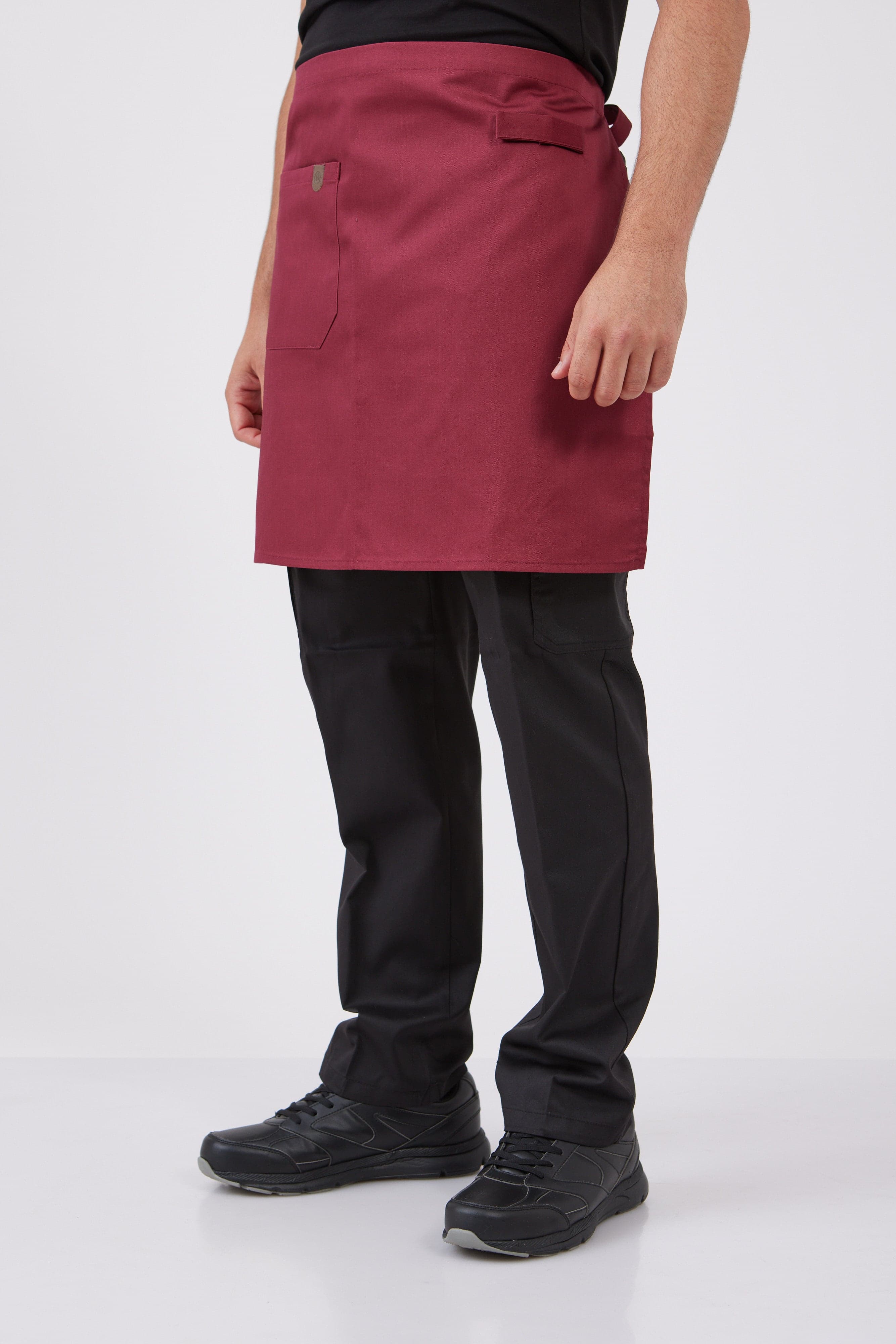 סינר חצי - בורדו WORKER