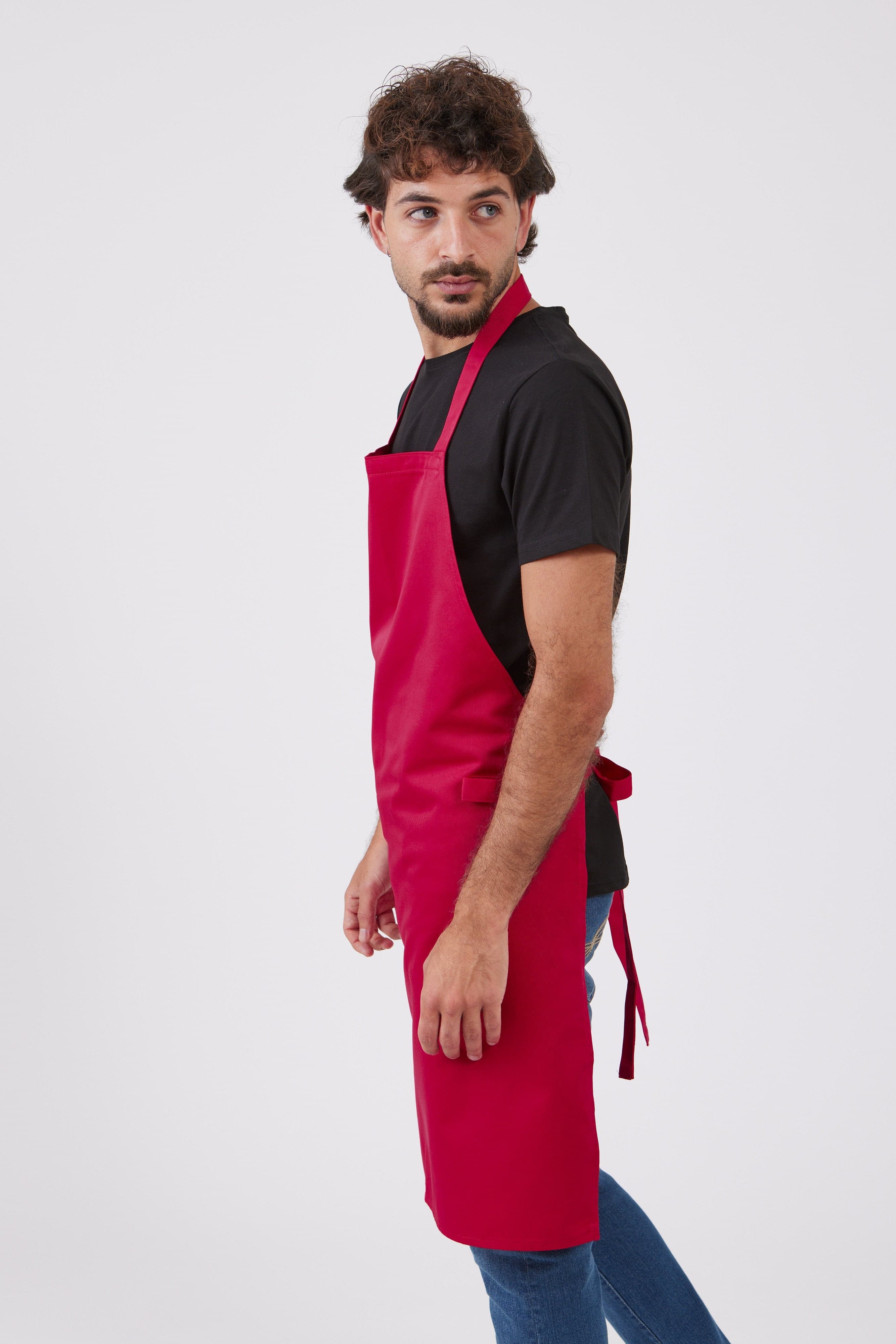 סינר שלם - אדום WORKER