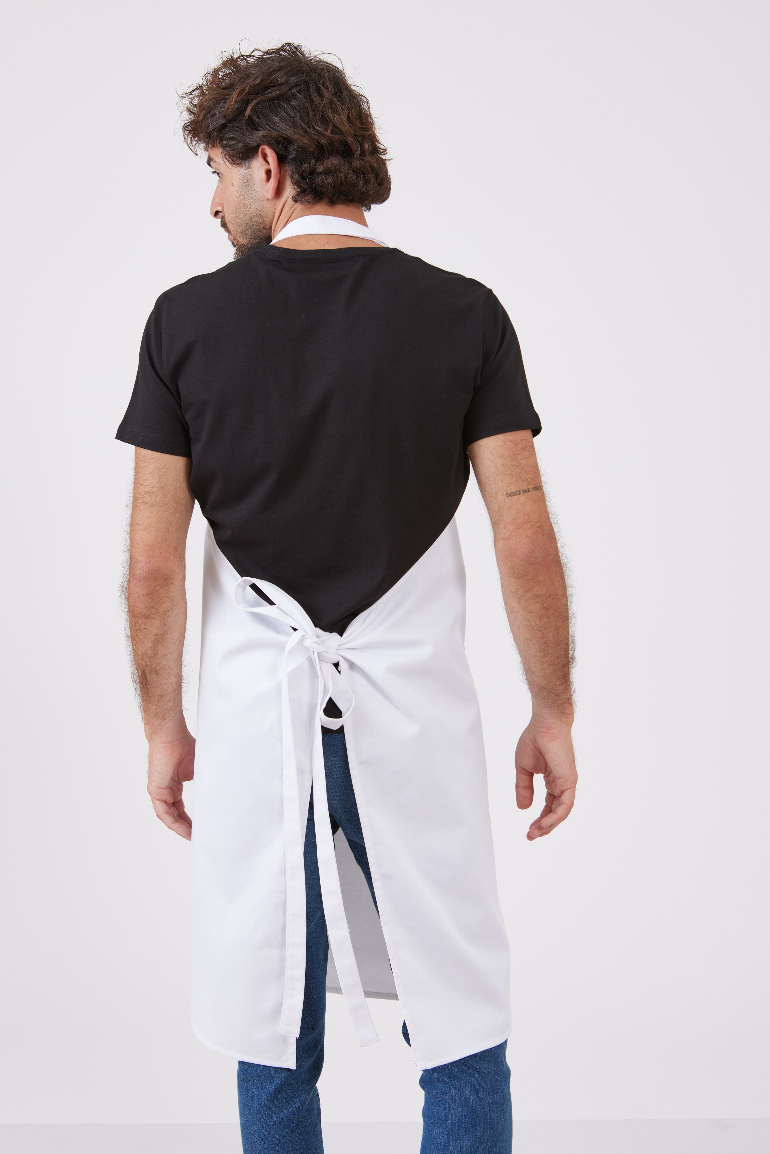 סינר שלם Five - לבן WORKER