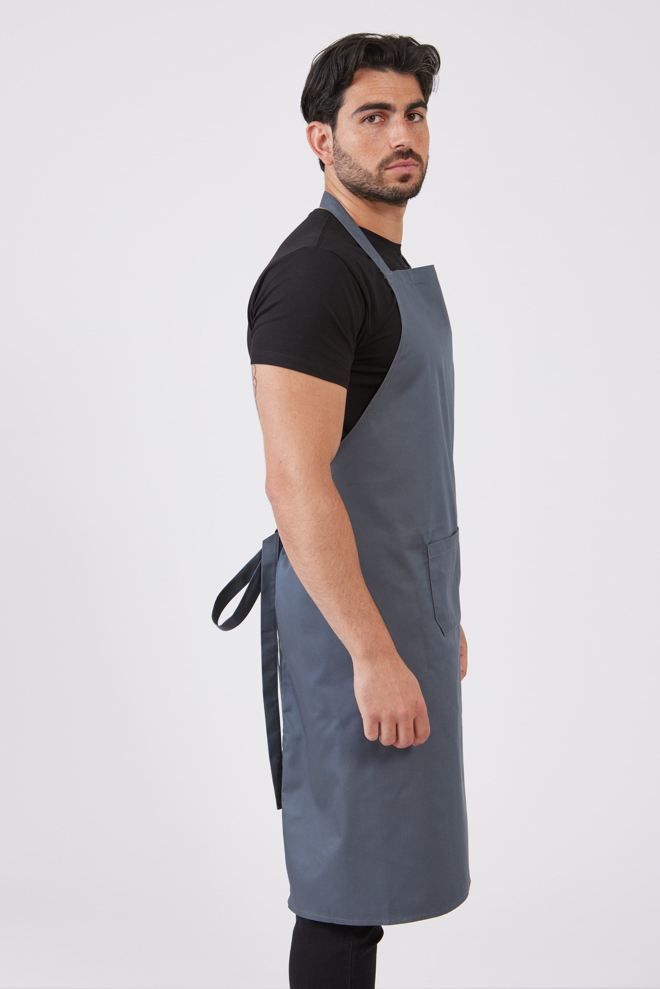 סינר שלם Five - אפור WORKER