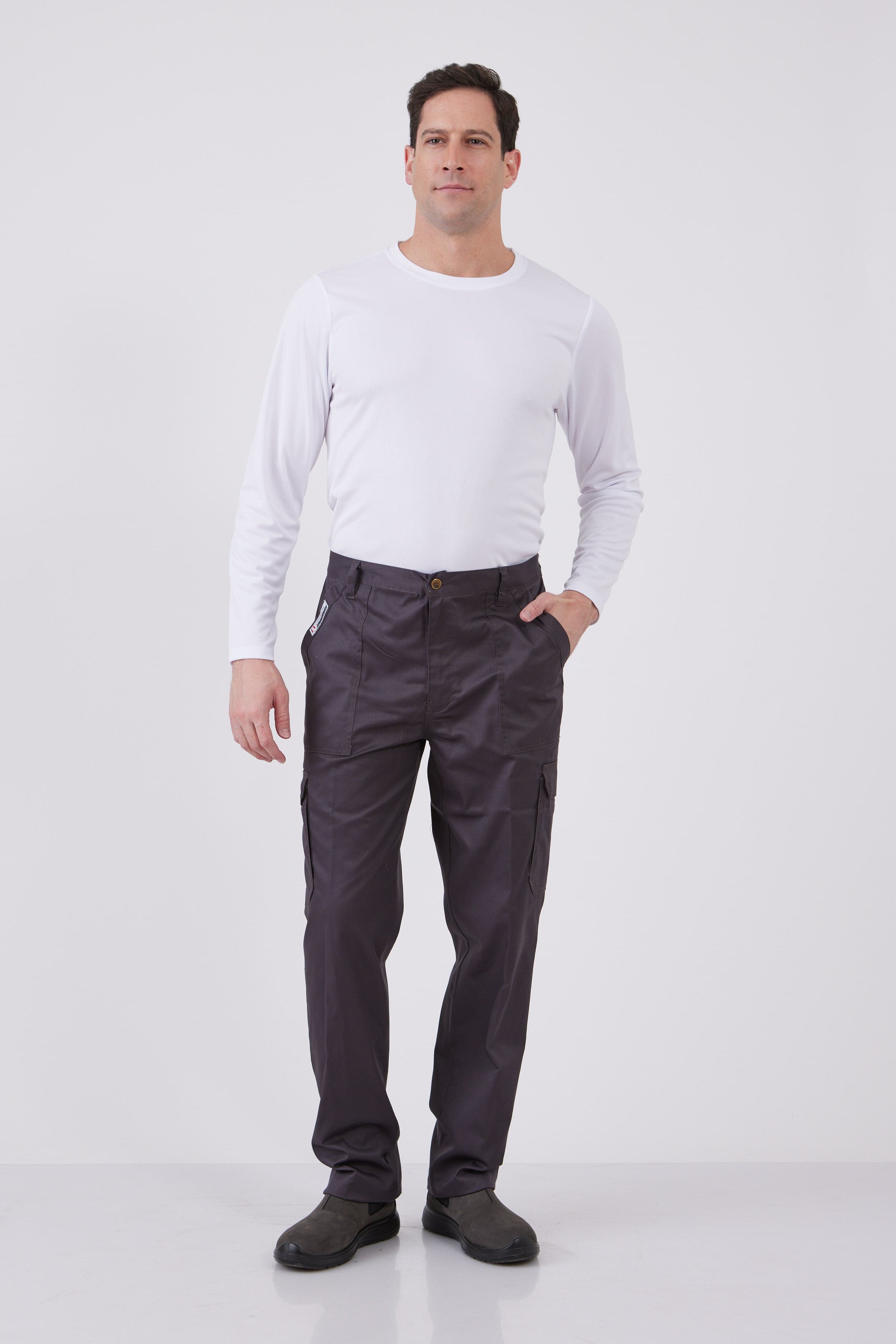 מכנסי דגמ"ח אינדיאני - אפור עכבר WORKER