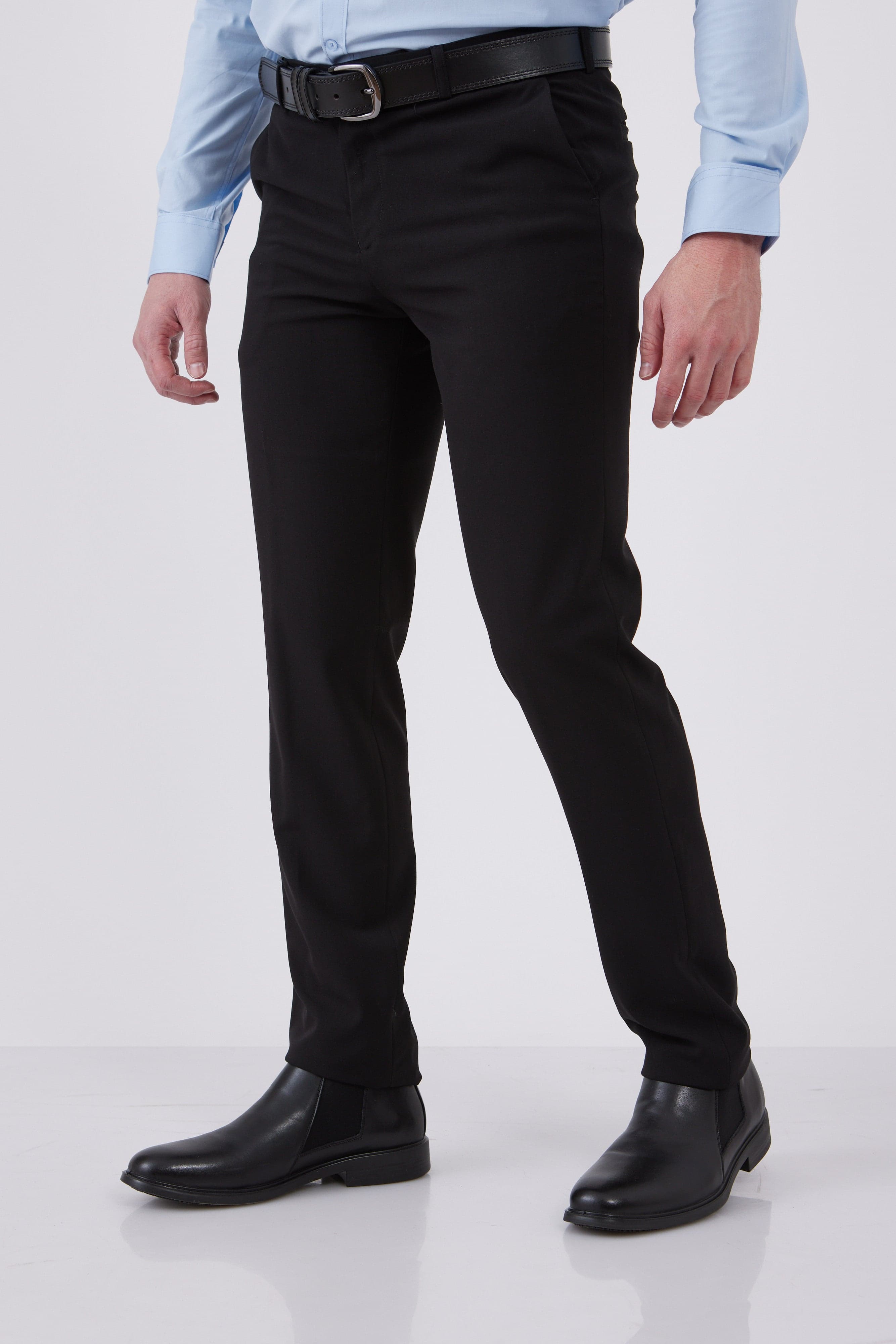 מכנסי אלגנט טרופיקל - שחור WORKER