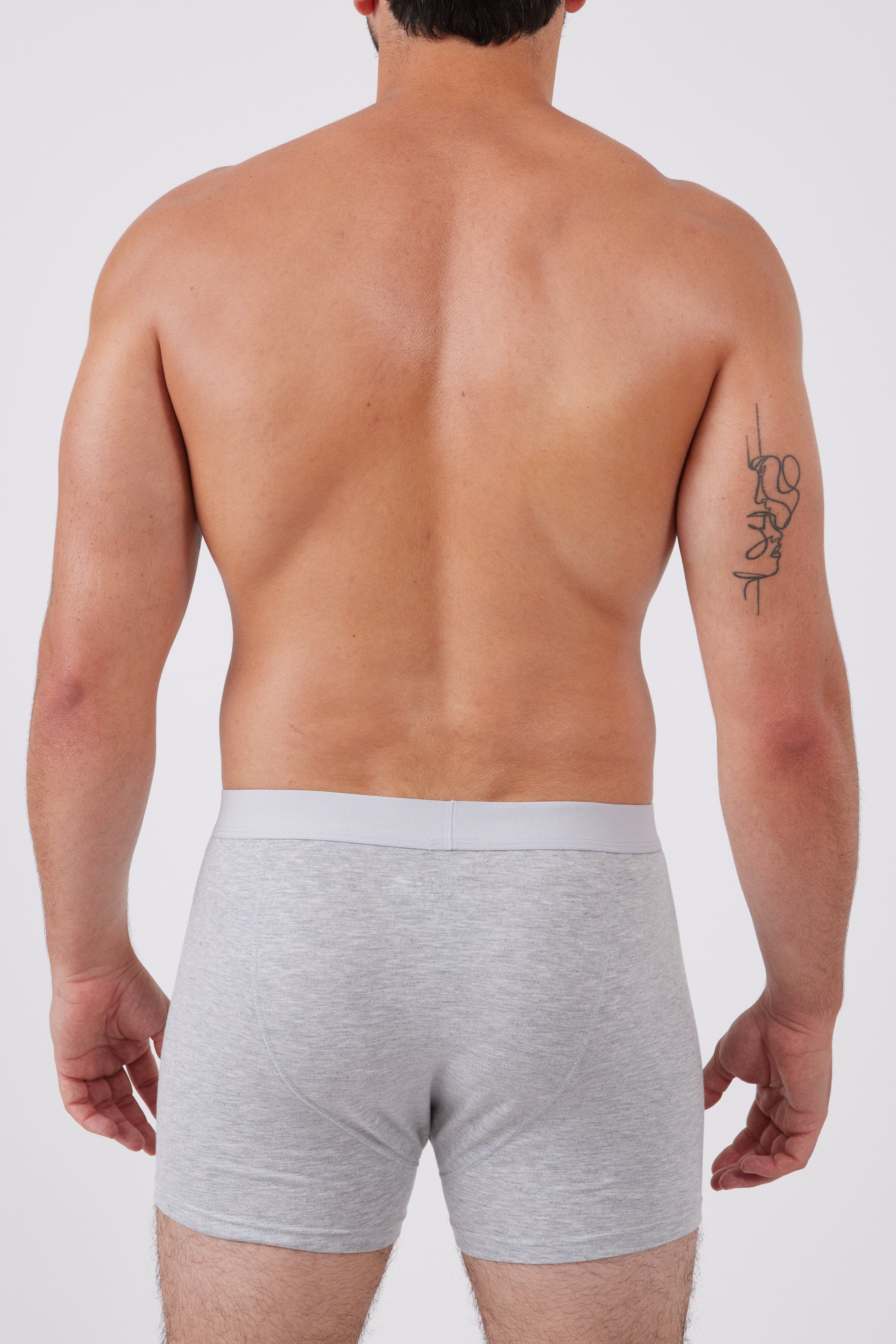 מארז 2 תחתוני בוקסר – שחור/אפור WORKER