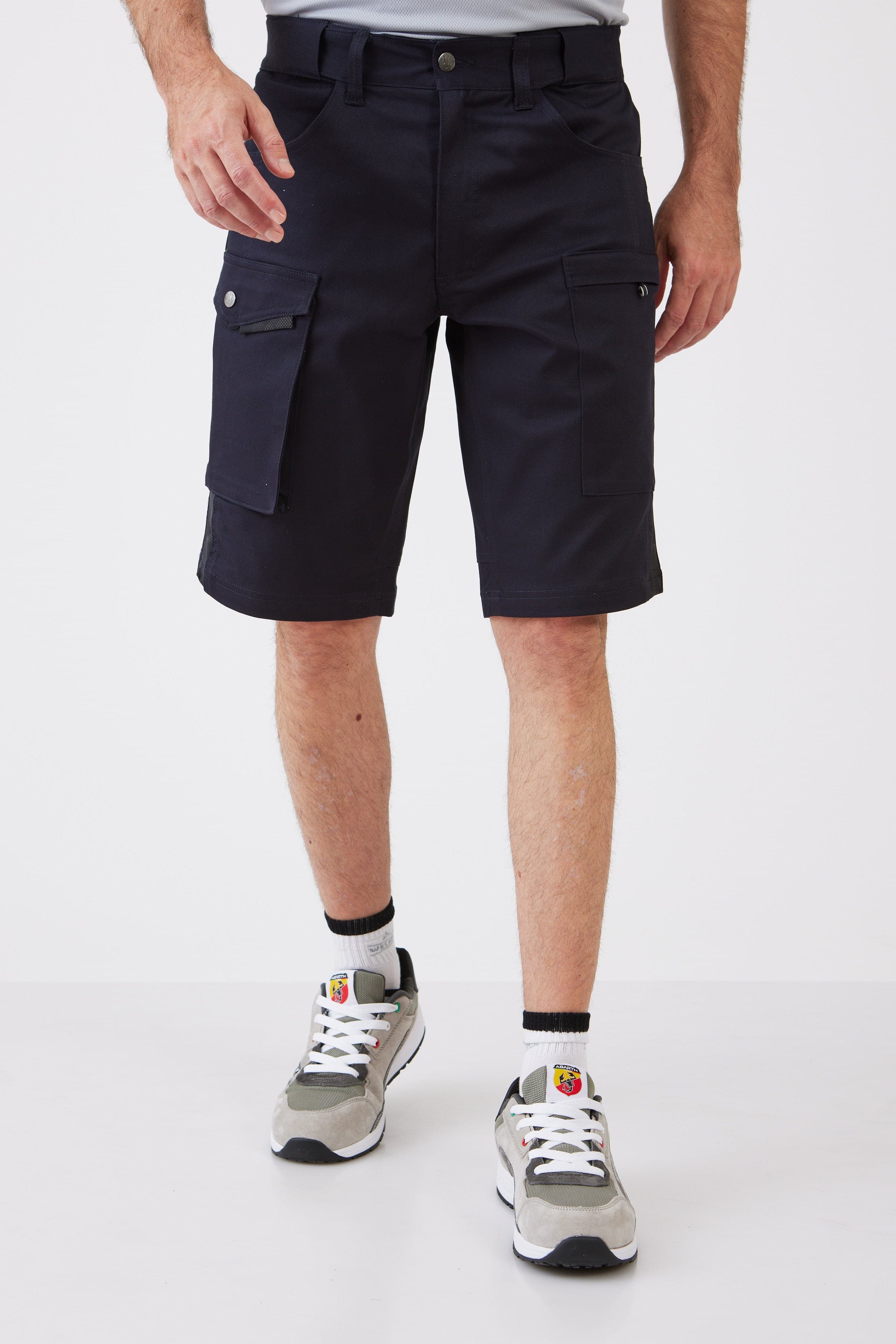 מכנסי ברמודה Stone - כחול כהה WORKER