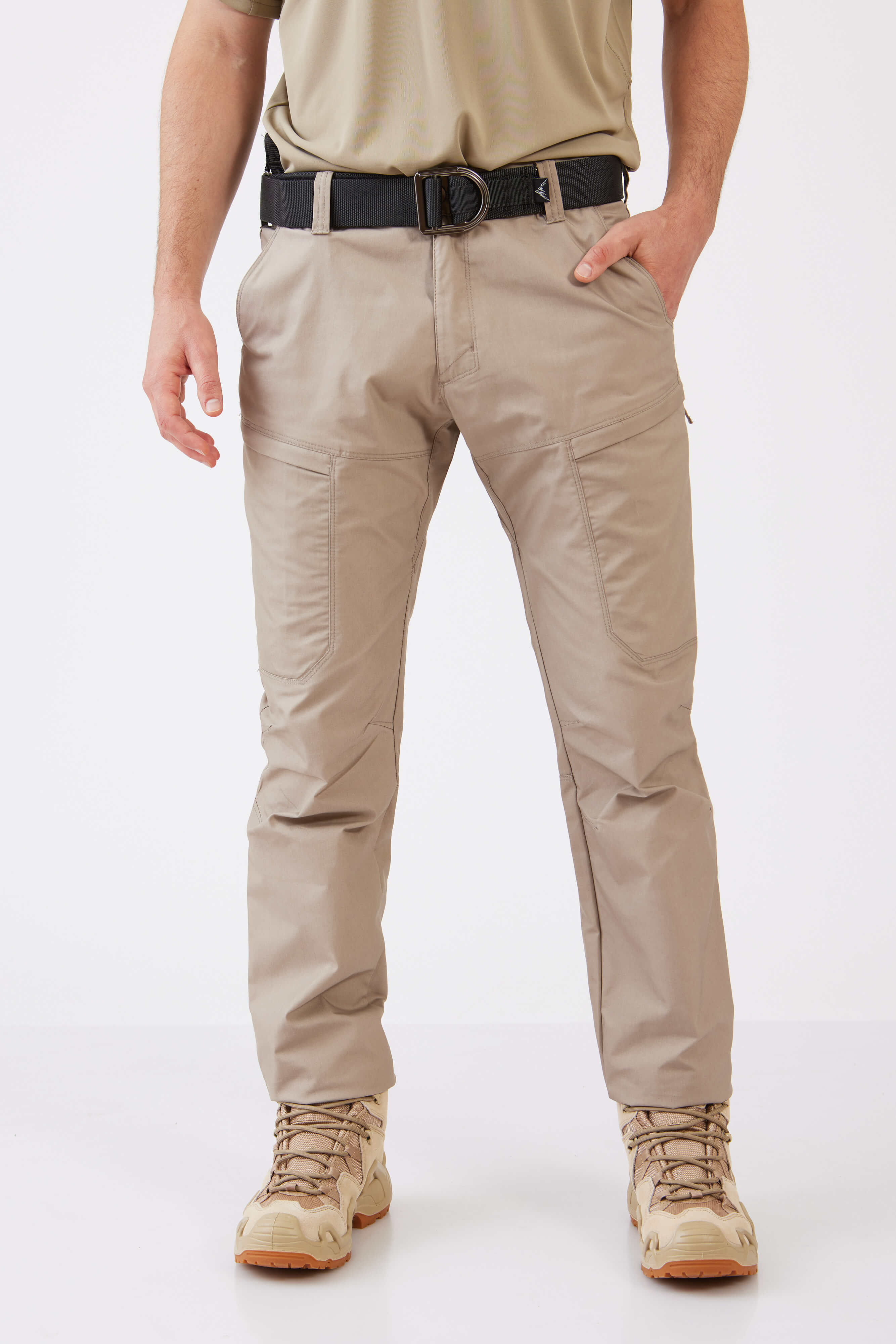 מכנסי טקטיקל מקצועיים לגבר - חאקי WORKER