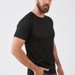 חולצת דרייפיט מרתון - שחור WORKER