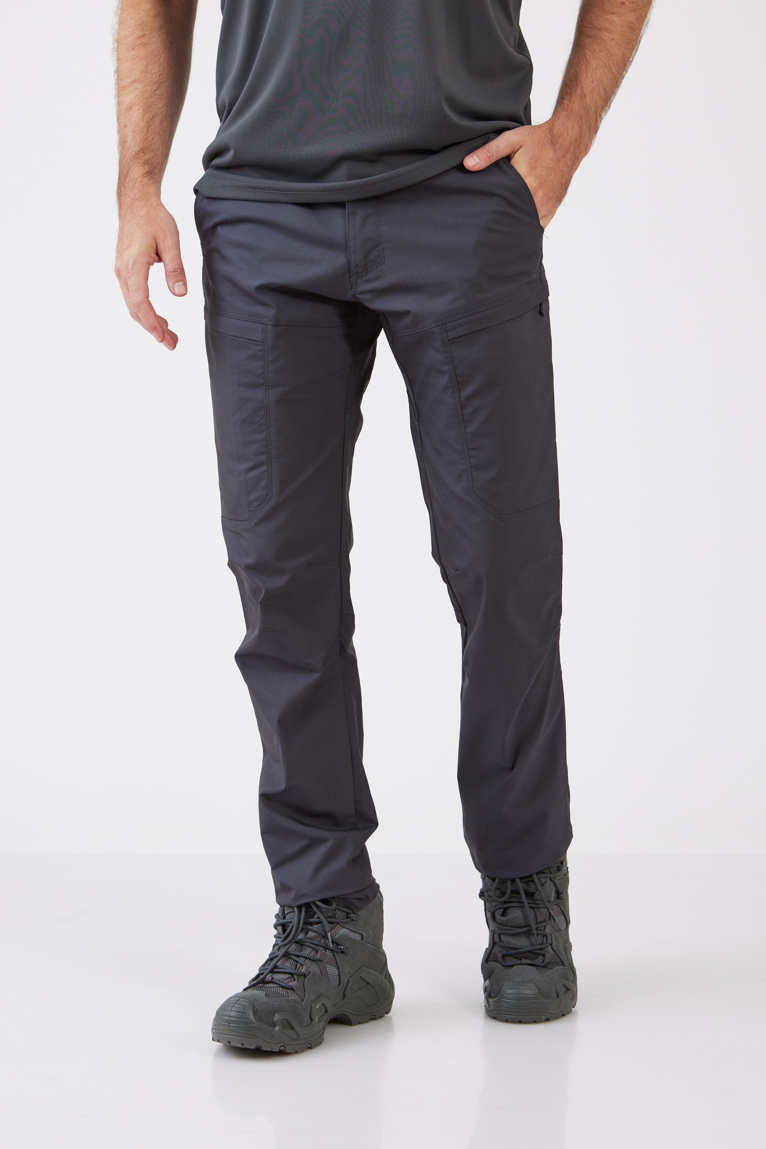 מכנסי טקטיקל מקצועיים - אפור WORKER