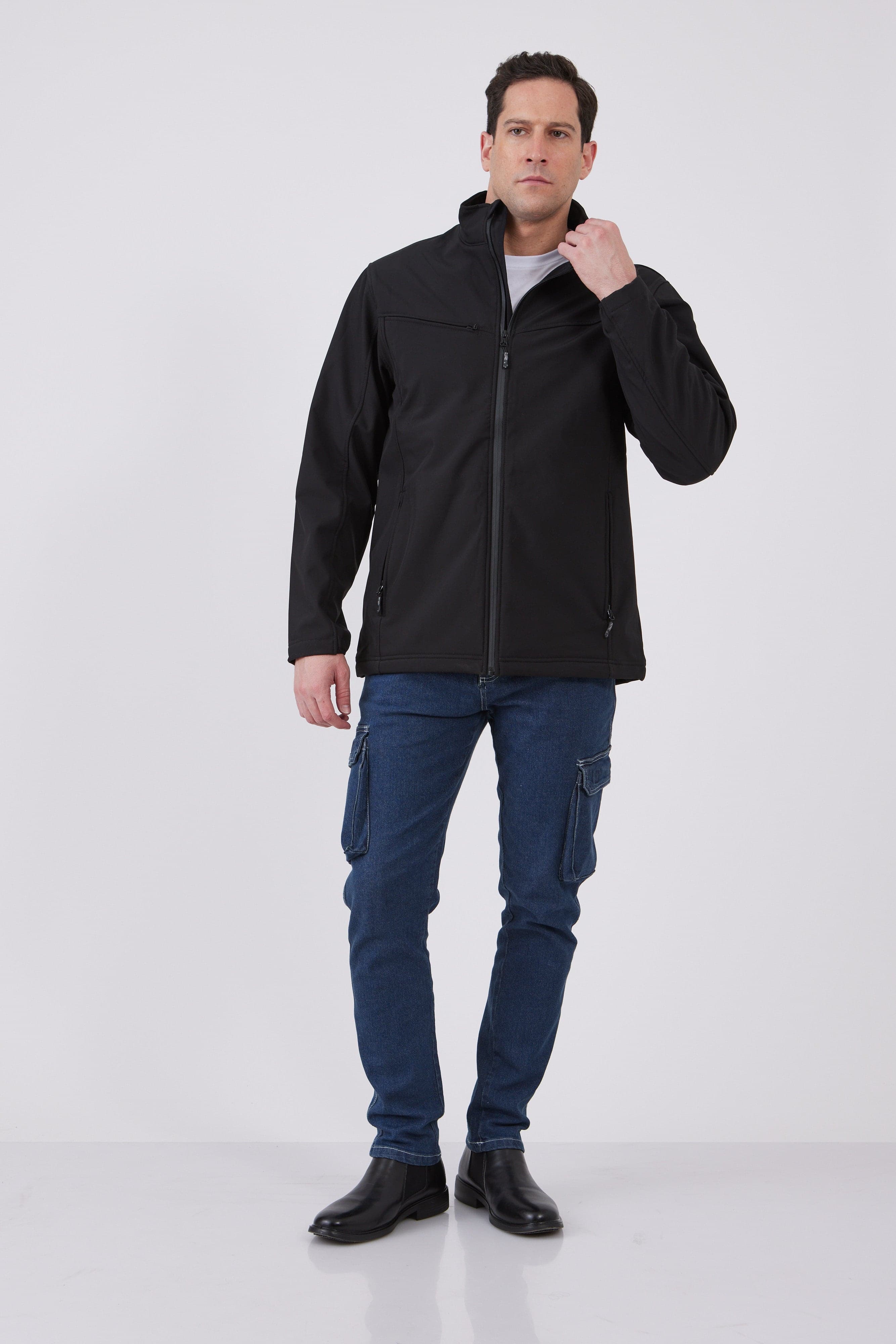 מעיל סופטשל Pro - שחור WECAMP