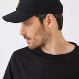 כובע מצחייה מכותנת קנבס - שחור CARHARTT