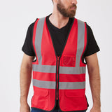 וסט זוהר ASSISTANT - אדום