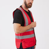 וסט זוהר ASSISTANT - אדום
