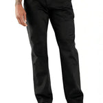 מכנסי חצי סרבל עם חזית כפולה - שחור CARHARTT