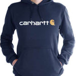 קפוצ'ון עם הדפס לוגו - כחול כהה CARHARTT