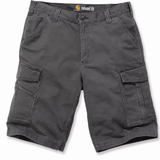 Carhartt ריגבי – מכנסי קארגו קצרים RUGGED FLEX® - אפור