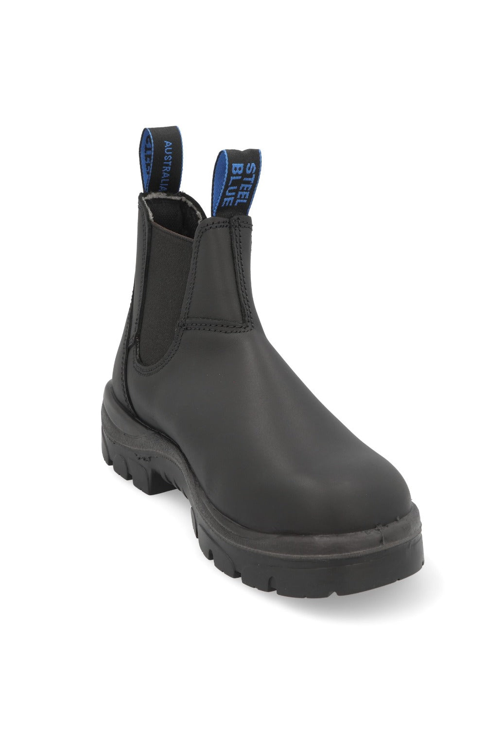 מגפי בטיחות Hobart S3 SRA - שחור STEEL BLUE