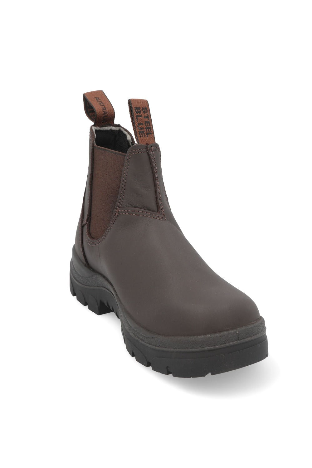 מגפי עבודה Hobart ללא מגן O2 SRC - חום STEEL BLUE