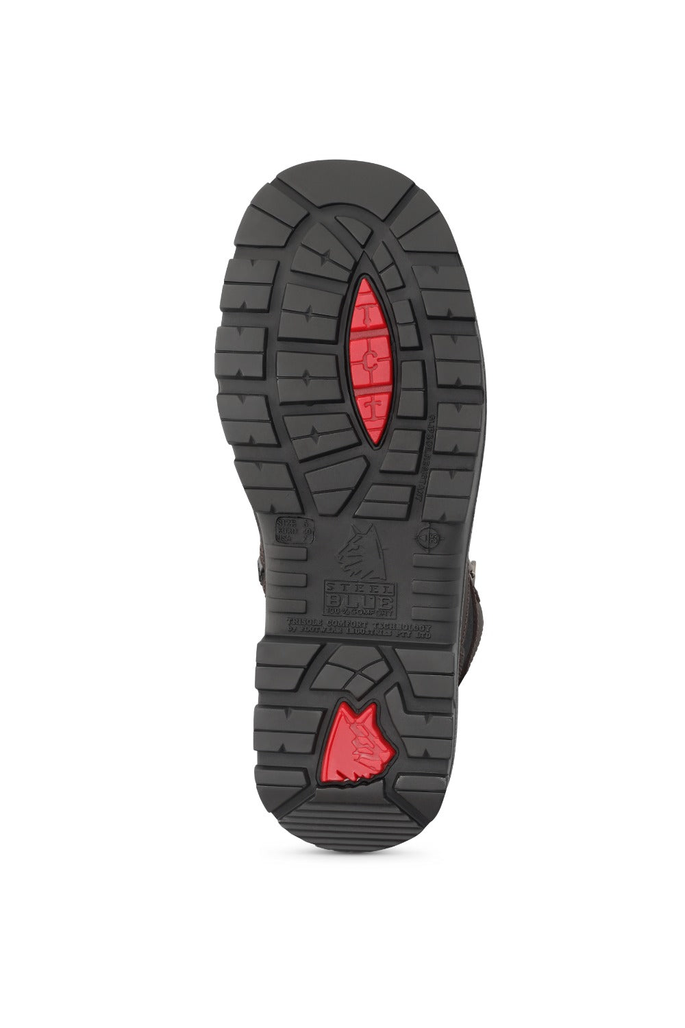 נעלי עבודה פארקס ללא מגן SRC O2 - חום STEEL BLUE