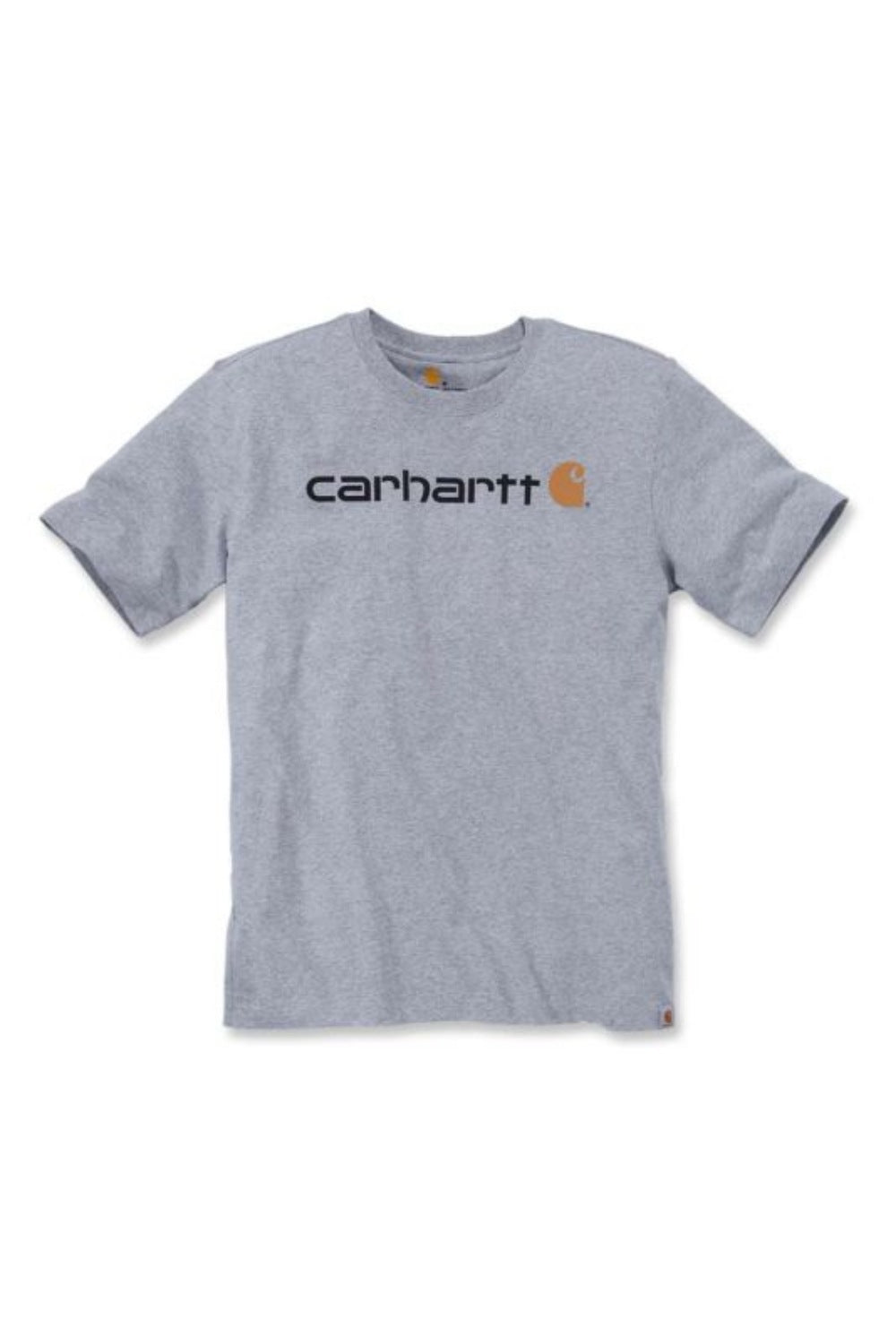 טישירט עם לוגו קדמי - אפור CARHARTT