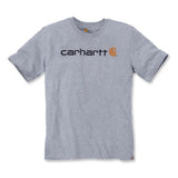 טישירט עם לוגו קדמי - אפור CARHARTT