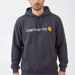קפוצ'ון עם הדפס לוגו בגזרת Relaxed - אפור CARHARTT