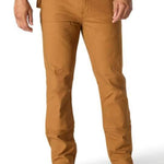 מכנסי חצי סרבל עם חזית כפולה - חום CARHARTT