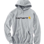 קפוצ'ון עם הדפס לוגו - אפור CARHARTT