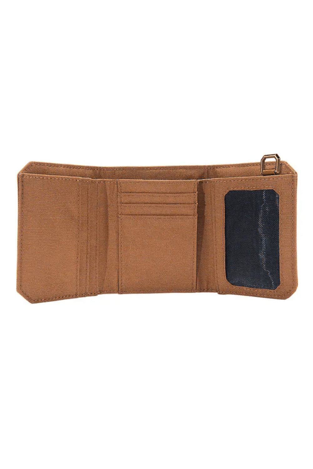 ארנק בד ניילון מתקפל לשלוש - חום CARHARTT