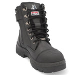 מגף בטיחות Southern Cross עם כיפת מגן - S3 SRC STEEL BLUE