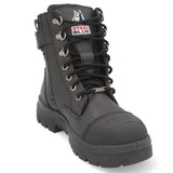 מגף בטיחות Southern Cross עם כיפת מגן - S3 SRC STEEL BLUE