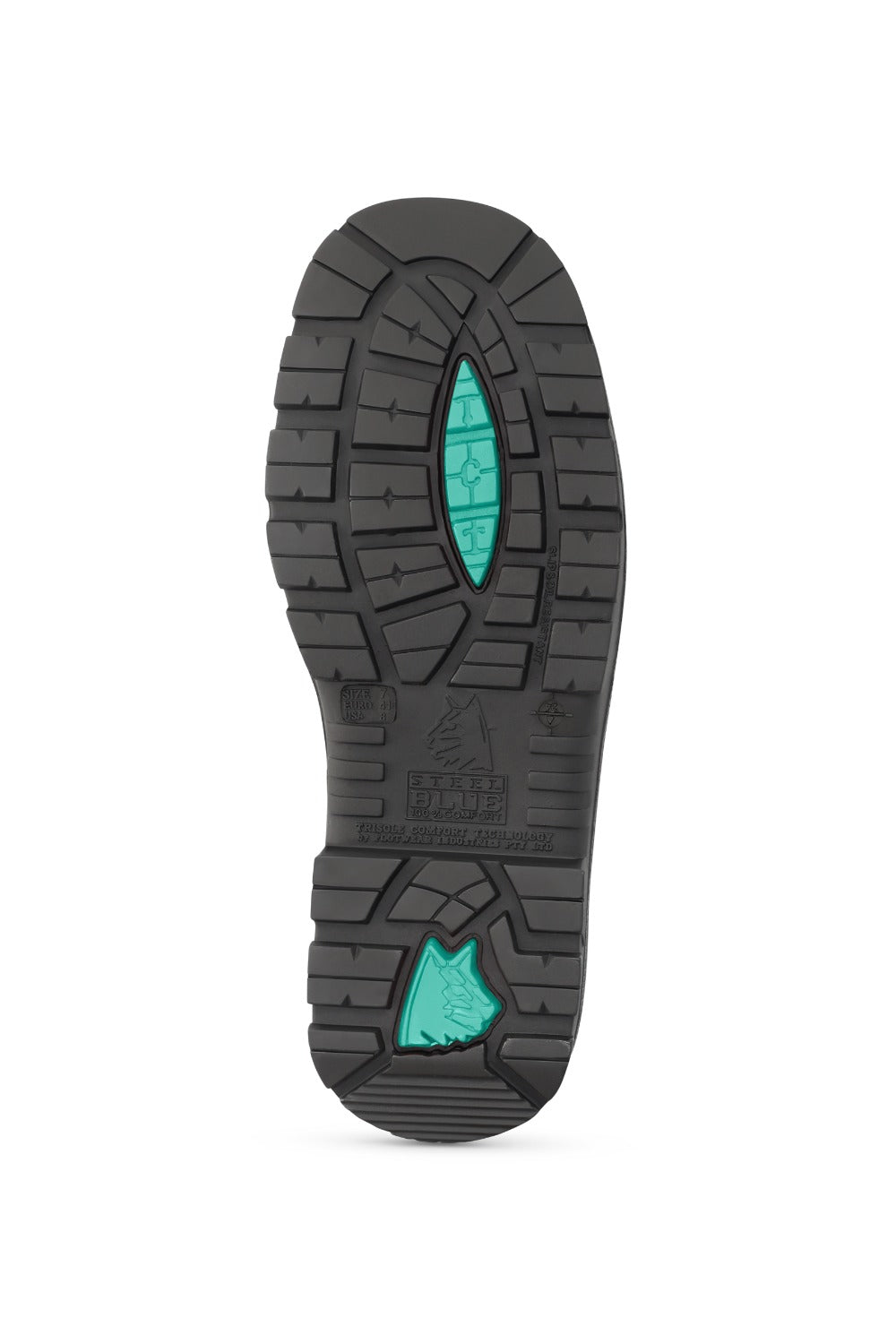 מגף בטיחות Southern Cross עם כיפת מגן - S3 SRC STEEL BLUE