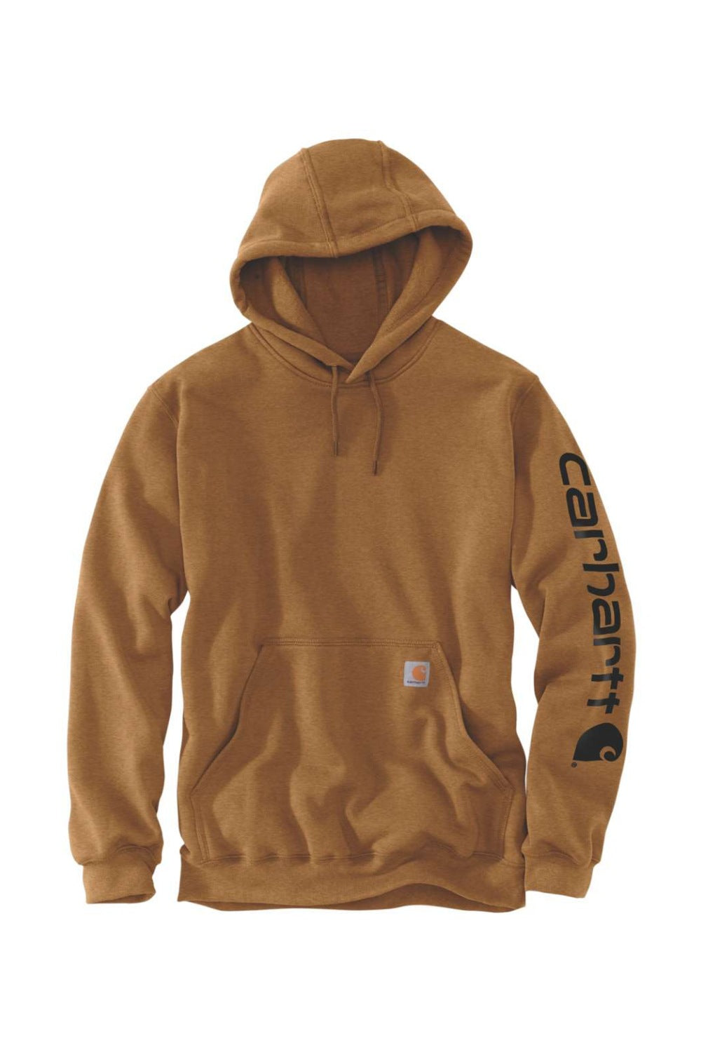 קפוצ'ון עם לוגו שרוול בגזרת Loose - חום CARHARTT