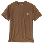 טישירט עם כיס ולוגו - חום CARHARTT
