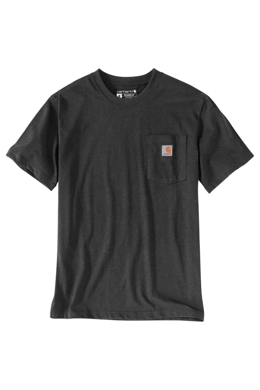 טישירט עם כיס ולוגו - אפור CARHARTT