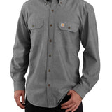 חולצת עבודה מכופתרת - אפור CARHARTT