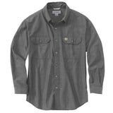 חולצת עבודה מכופתרת - אפור CARHARTT