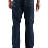 מכנסי ג'ינס ®RUGGED FLEX בגזרת Relaxed - כחול כהה