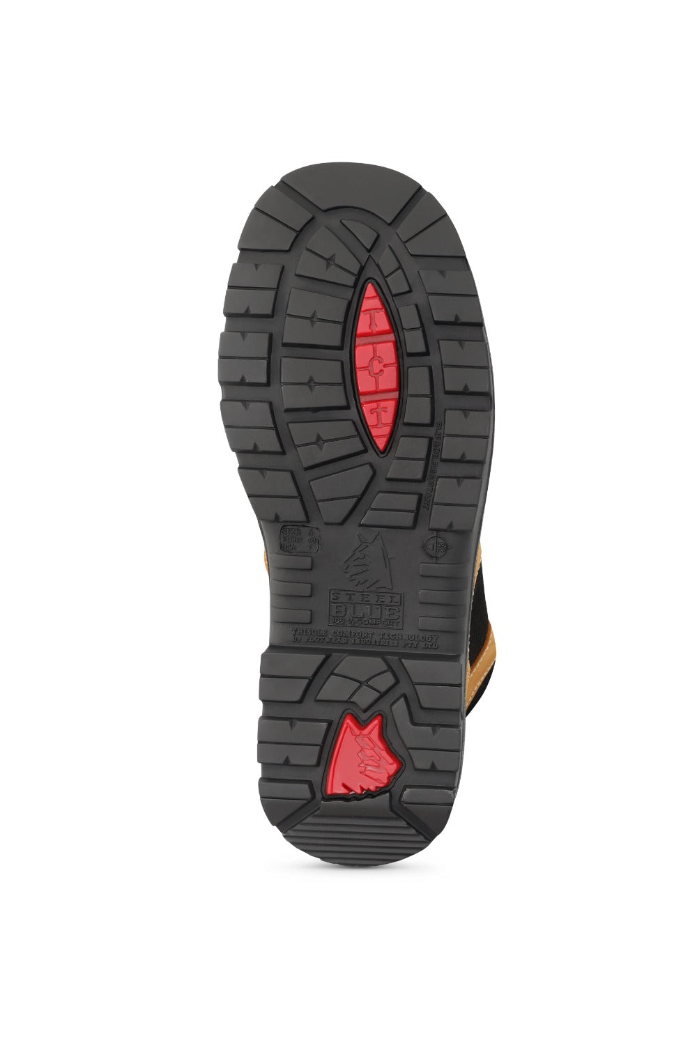 נעלי עבודה פארקס ללא מגן O2 SRC - חום STEEL BLUE