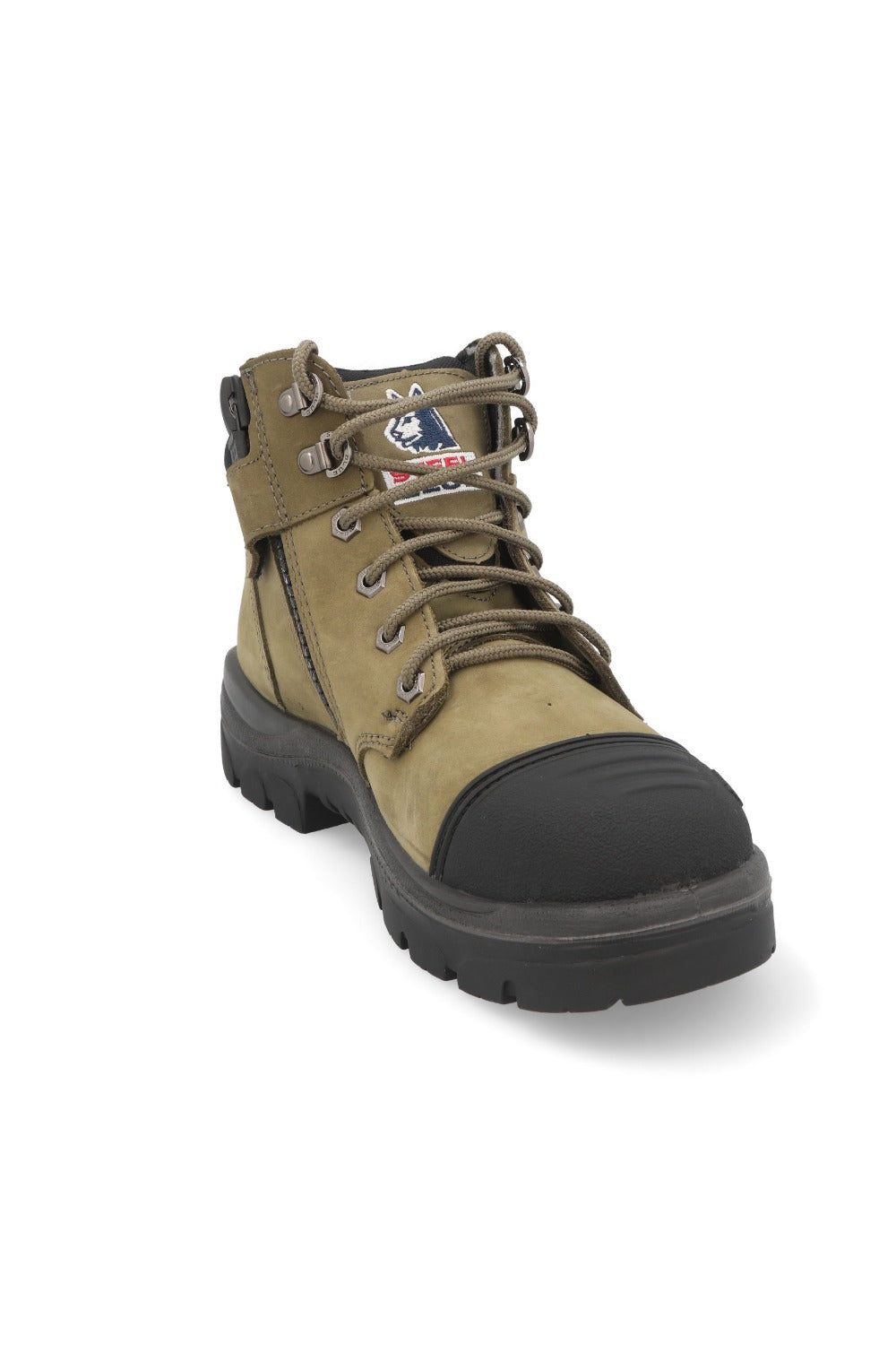 נעלי עבודה פארקס ללא מגן O2 SRC - ירוק STEEL BLUE