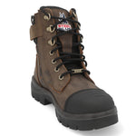 נעלי עבודה Southern Cross Zip ללא מגן O2 SRC - חום STEEL BLUE