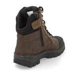 נעלי עבודה Southern Cross Zip ללא מגן O2 SRC - חום STEEL BLUE