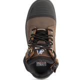 נעלי עבודה Southern Cross Zip ללא מגן O2 SRC - חום STEEL BLUE