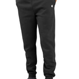 מכנסי טרנינג פליס עם הדפס לוגו - שחור CARHARTT